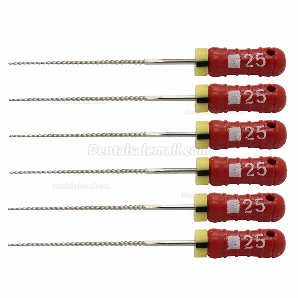 10 Packs Dental Endodontics K File 6# 8# 15# 20# 25# 30# 35# 40# 21mm 25mm 28mm 31mm